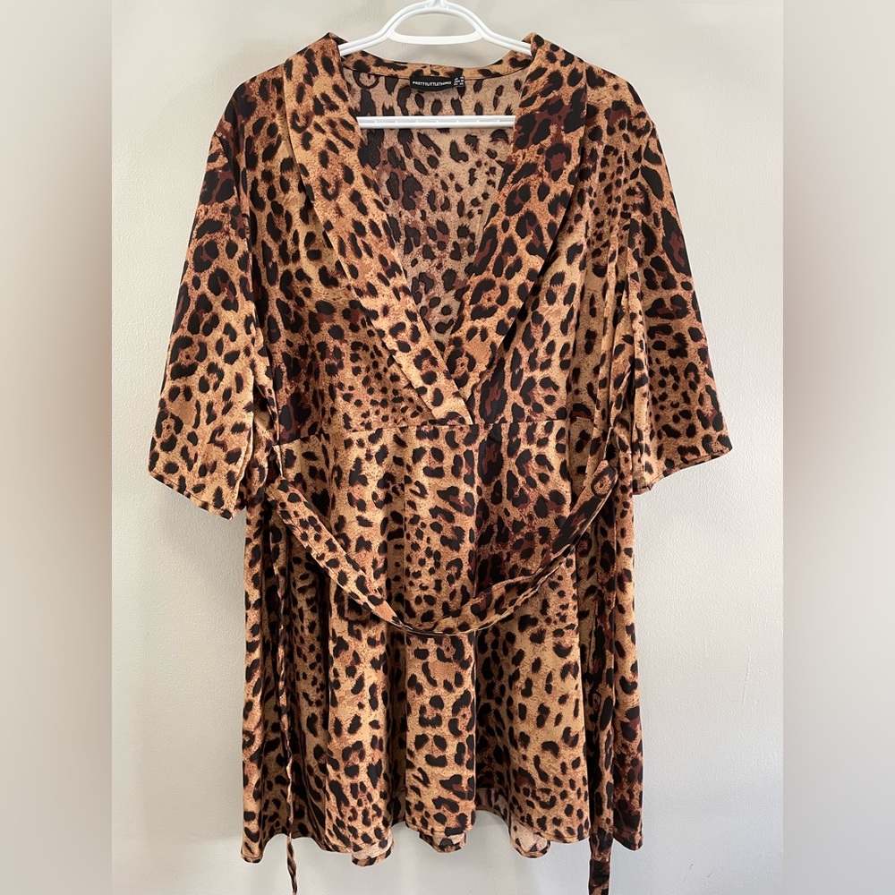 Pretty Little Thing Leopard Print Dress